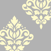 Scroll Damask Art I 6